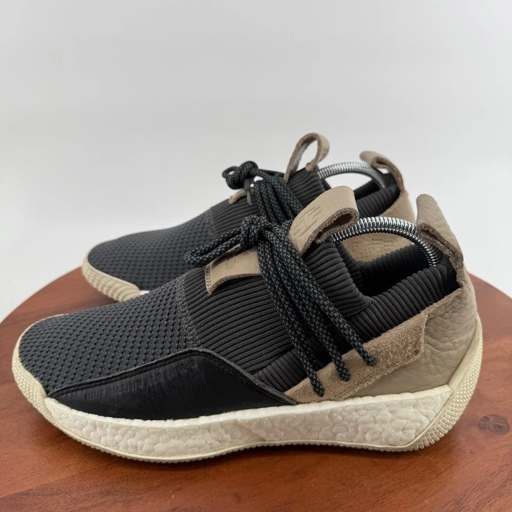 Adidas Harden Vol. 2 LS Grey/Black/Tan/White B28170 Knit Leather Men's Size 9